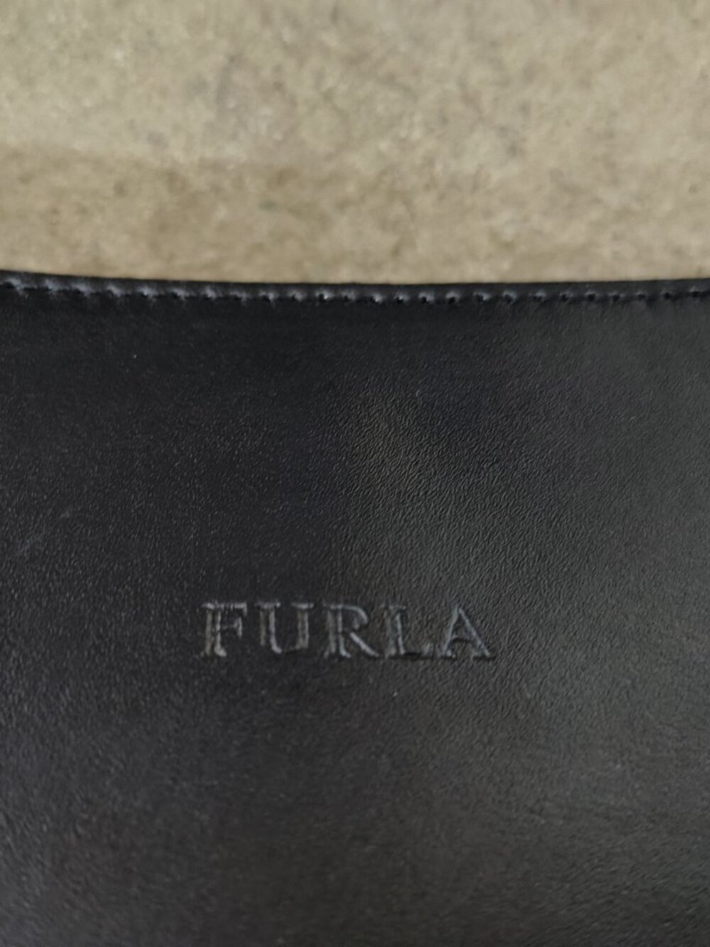 Furla Black Leather Shoulder Bag - Picture 3 of 12